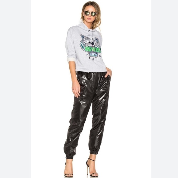 Kenzo Paris Light Shiny Pants Black